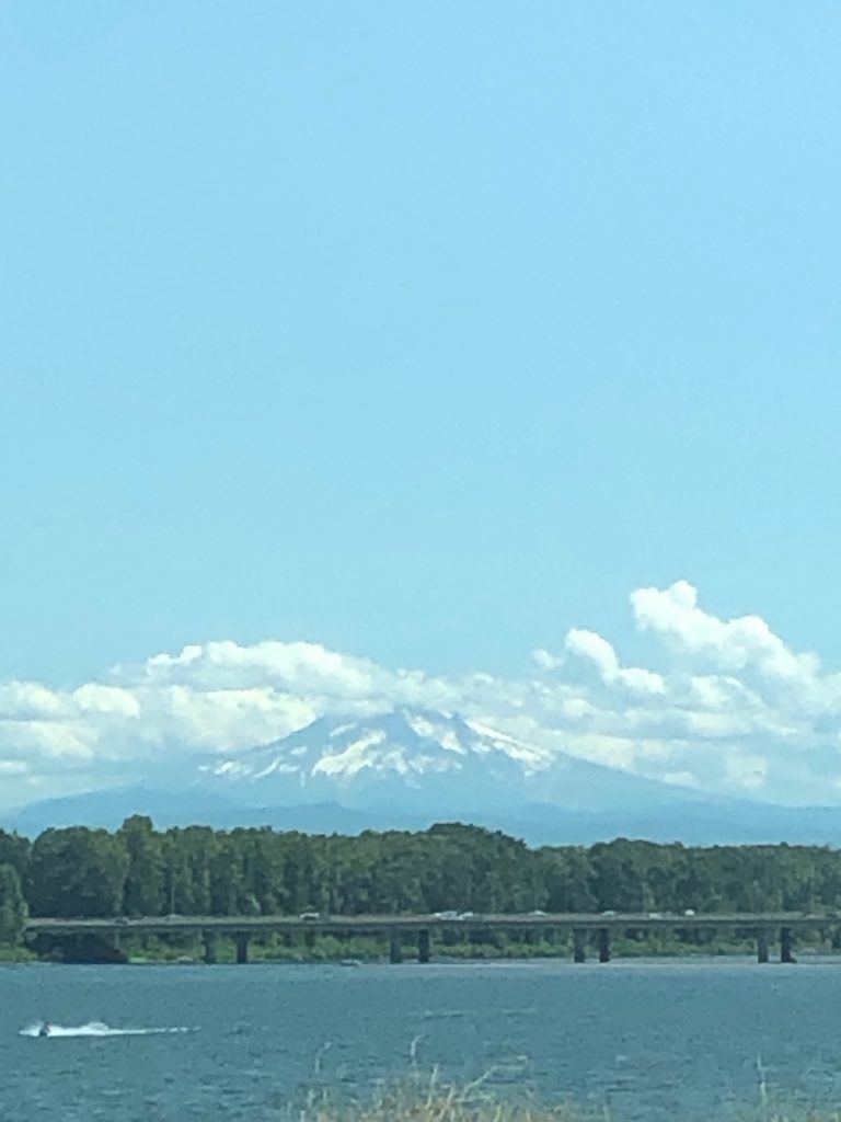 Mt. Hood as seen from Portland