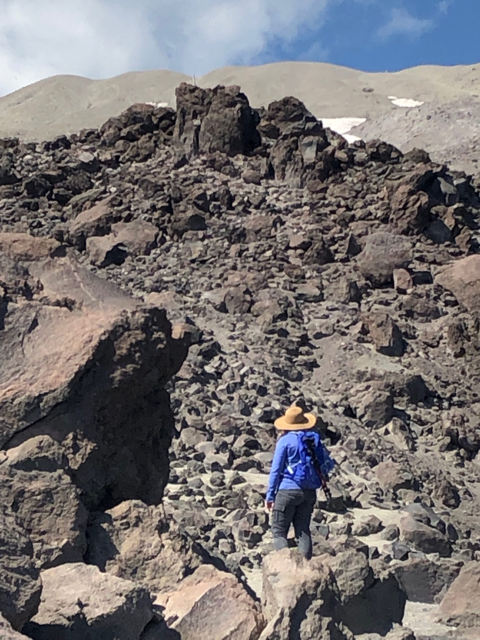 Climbing Mount St. Helens