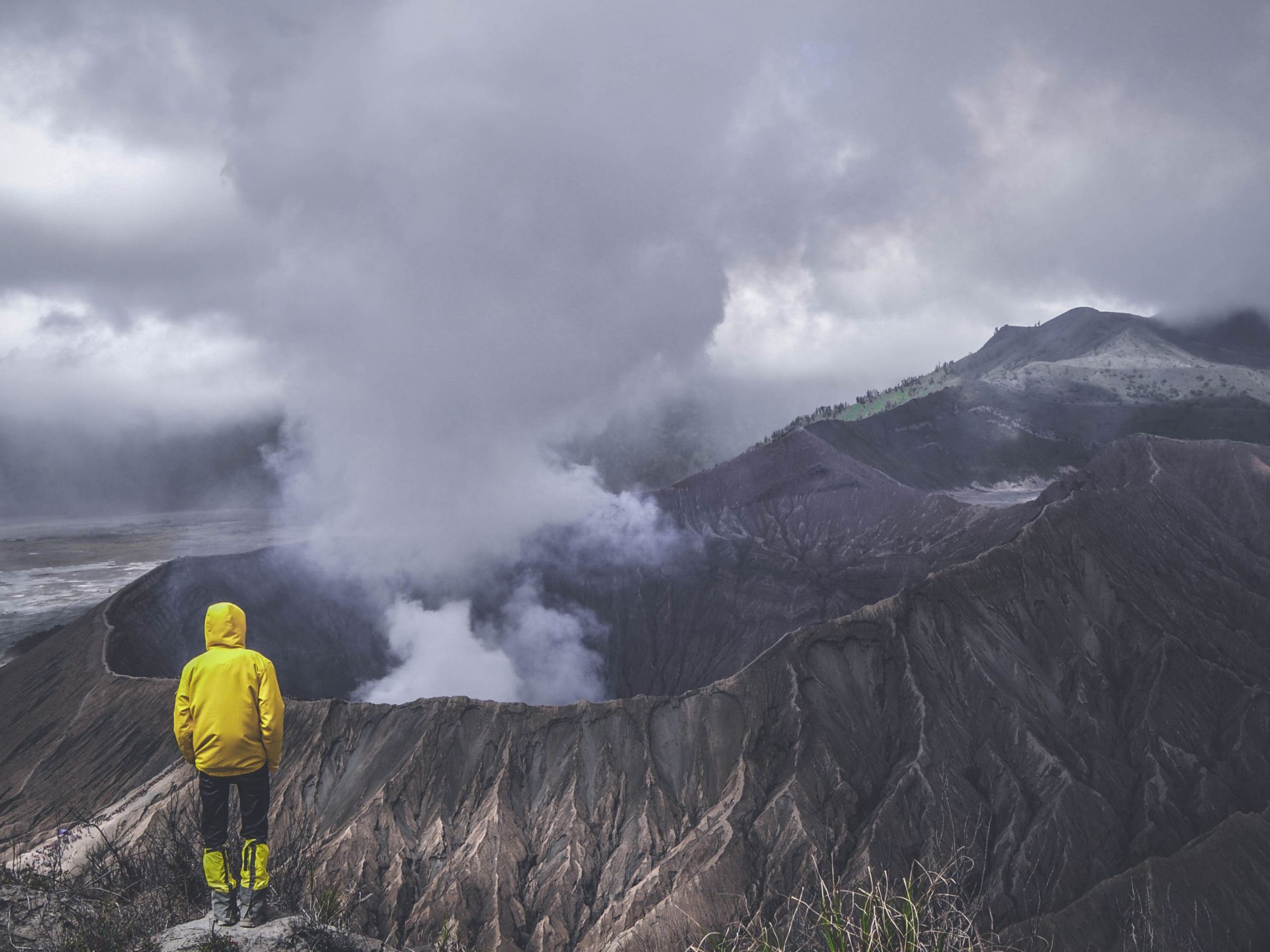 Keeping a safe distance from an active volcano