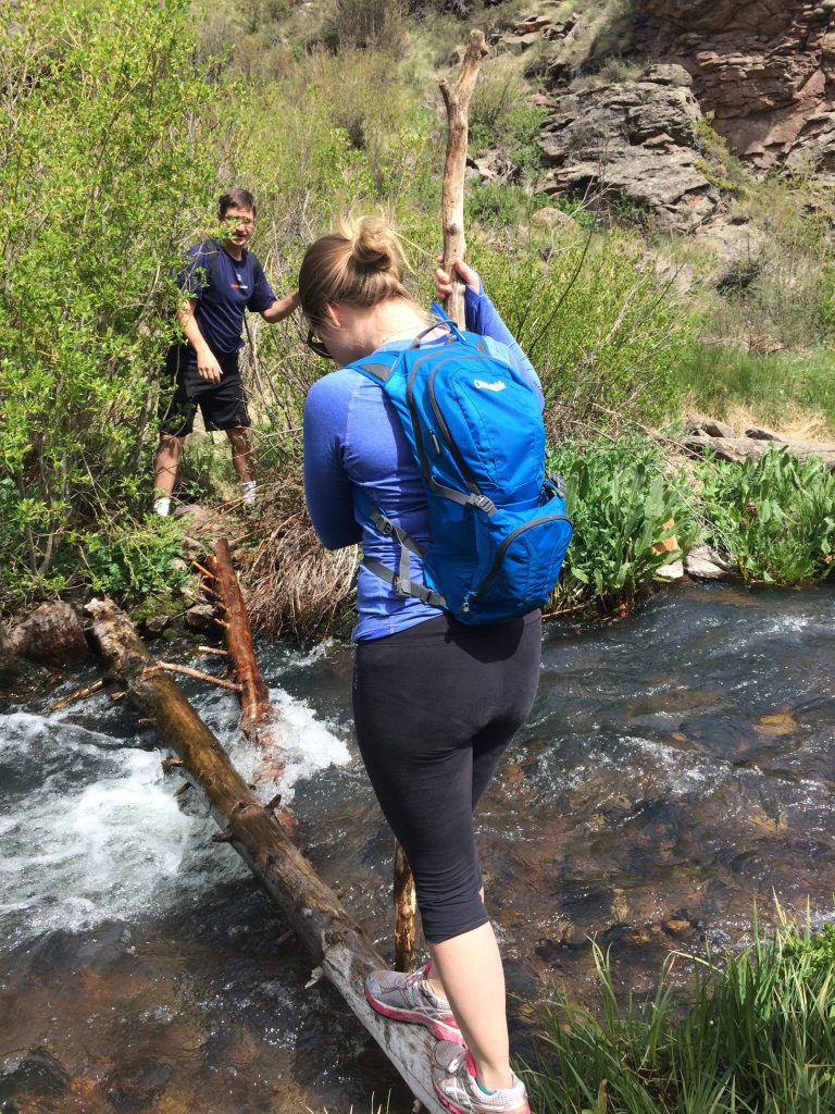 Crossing a river