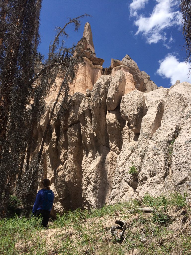 Exploring a tiny section of Wheeler Geologic Area